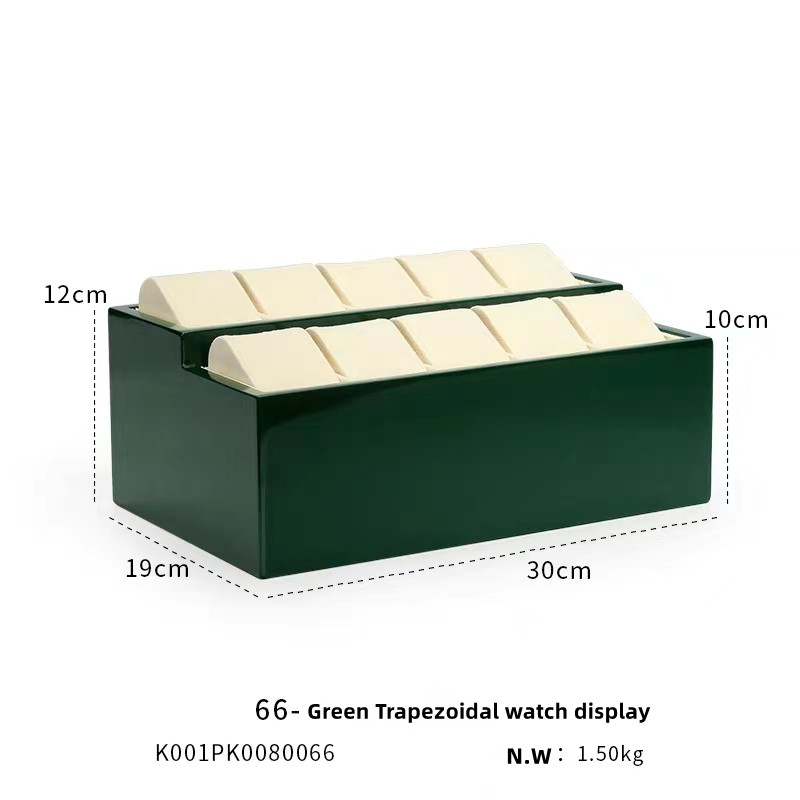 Hot sale Piano lacquer watch Trapezoidal display stand