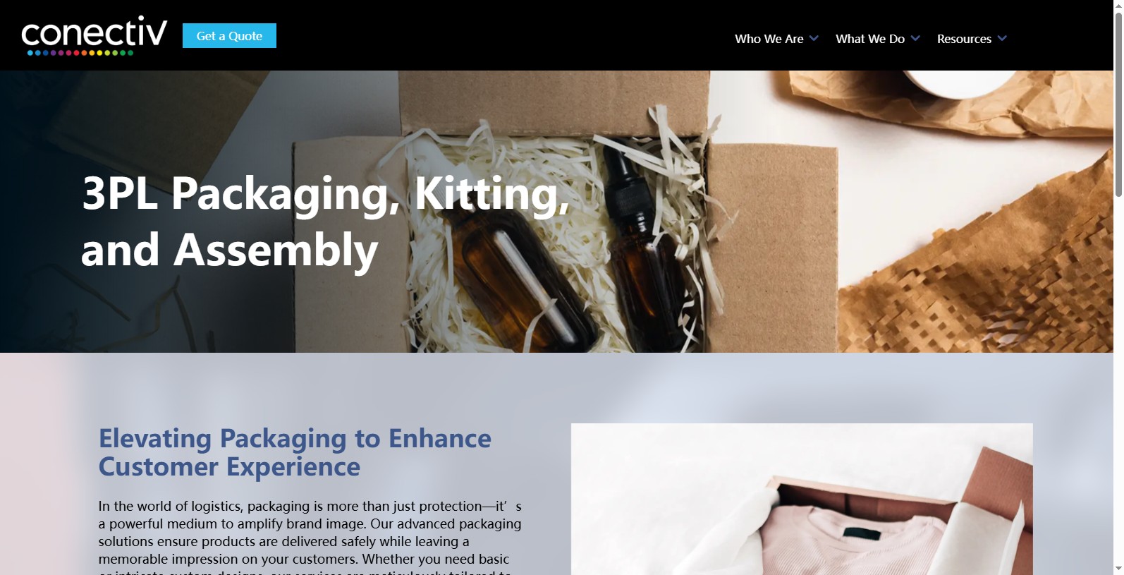 Denver-based Unified Packaging e tsebahala haholo ka mabokose a eona a pele a holimo a thata.
