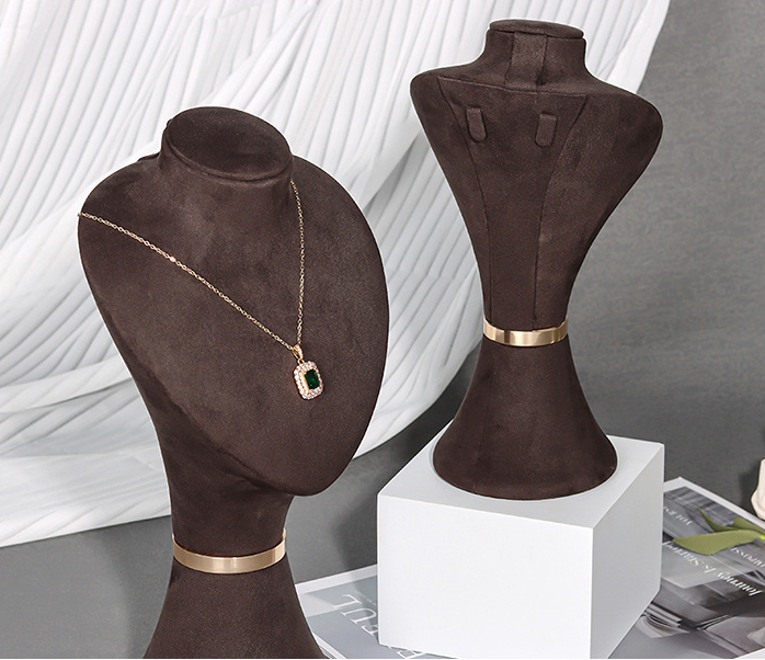 Resin necklace bust jewelry display factories 3
