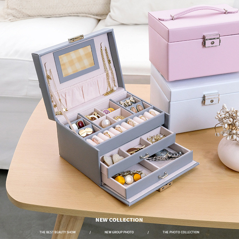 Caja de almacenamiento de joyas personalizada de China