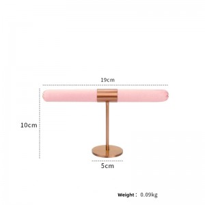 Creative ใหม่เครื่องประดับ Props Display Bracket โลหะที่กำหนดเองและขาตั้งเครื่องประดับหนัง