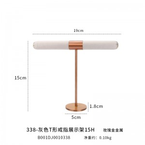 Creative ใหม่เครื่องประดับ Props Display Bracket โลหะที่กำหนดเองและขาตั้งเครื่องประดับหนัง