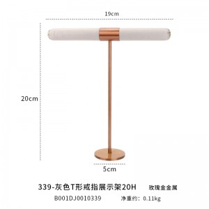 Creative ใหม่เครื่องประดับ Props Display Bracket โลหะที่กำหนดเองและขาตั้งเครื่องประดับหนัง