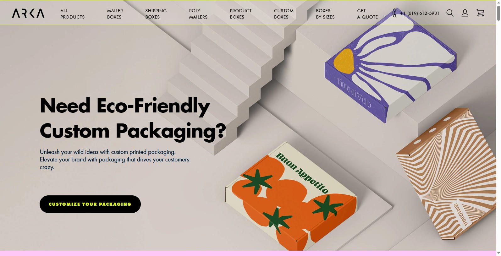 Headquartered in San Jose, California, Arka is a customized packaging platform that provides eco-friendly and brand-enhanced packaging for online retailers.