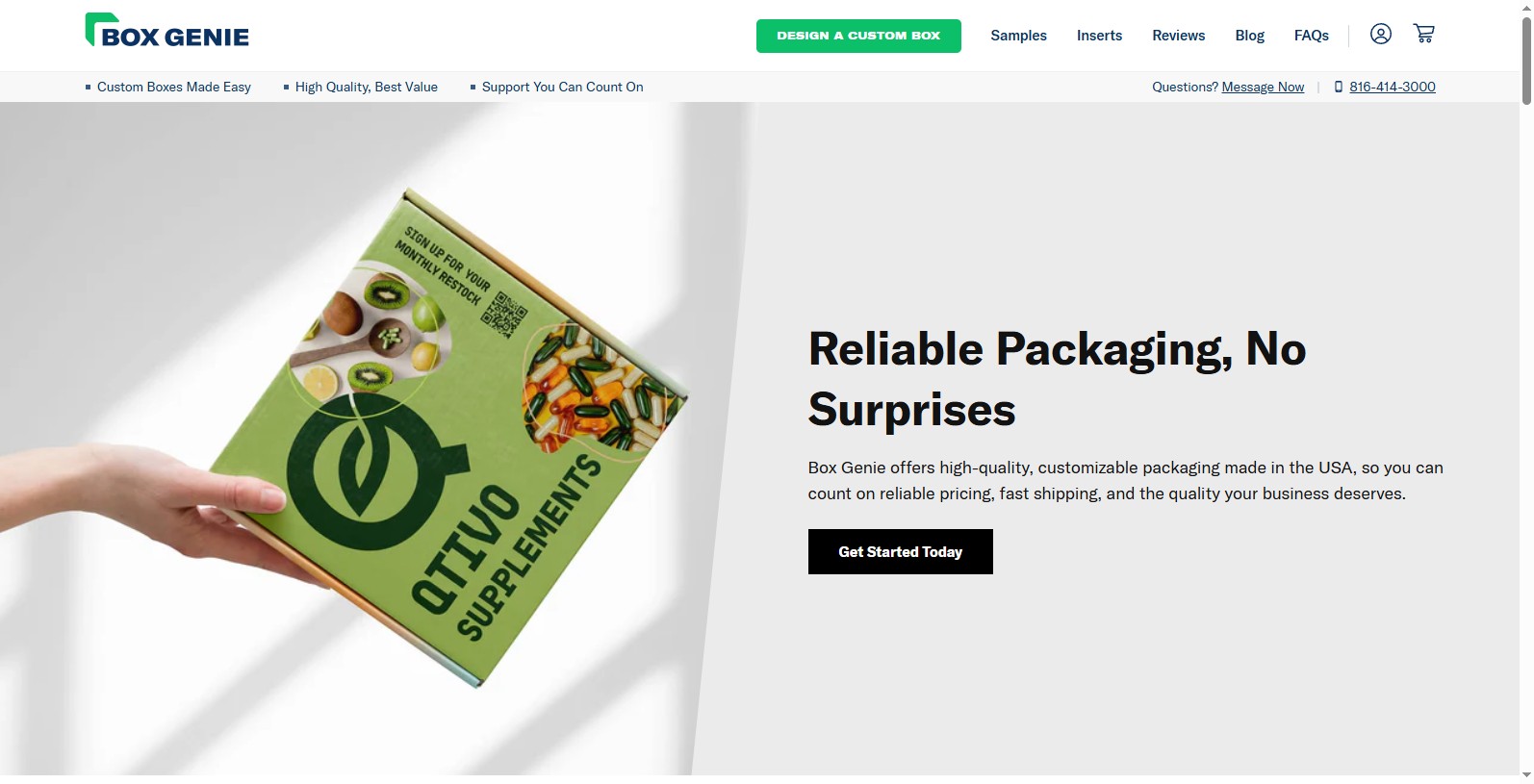 BoxGenie is a unique online packaging solution that is fashioned out of the United States and is brought to you by Pratt Industries.