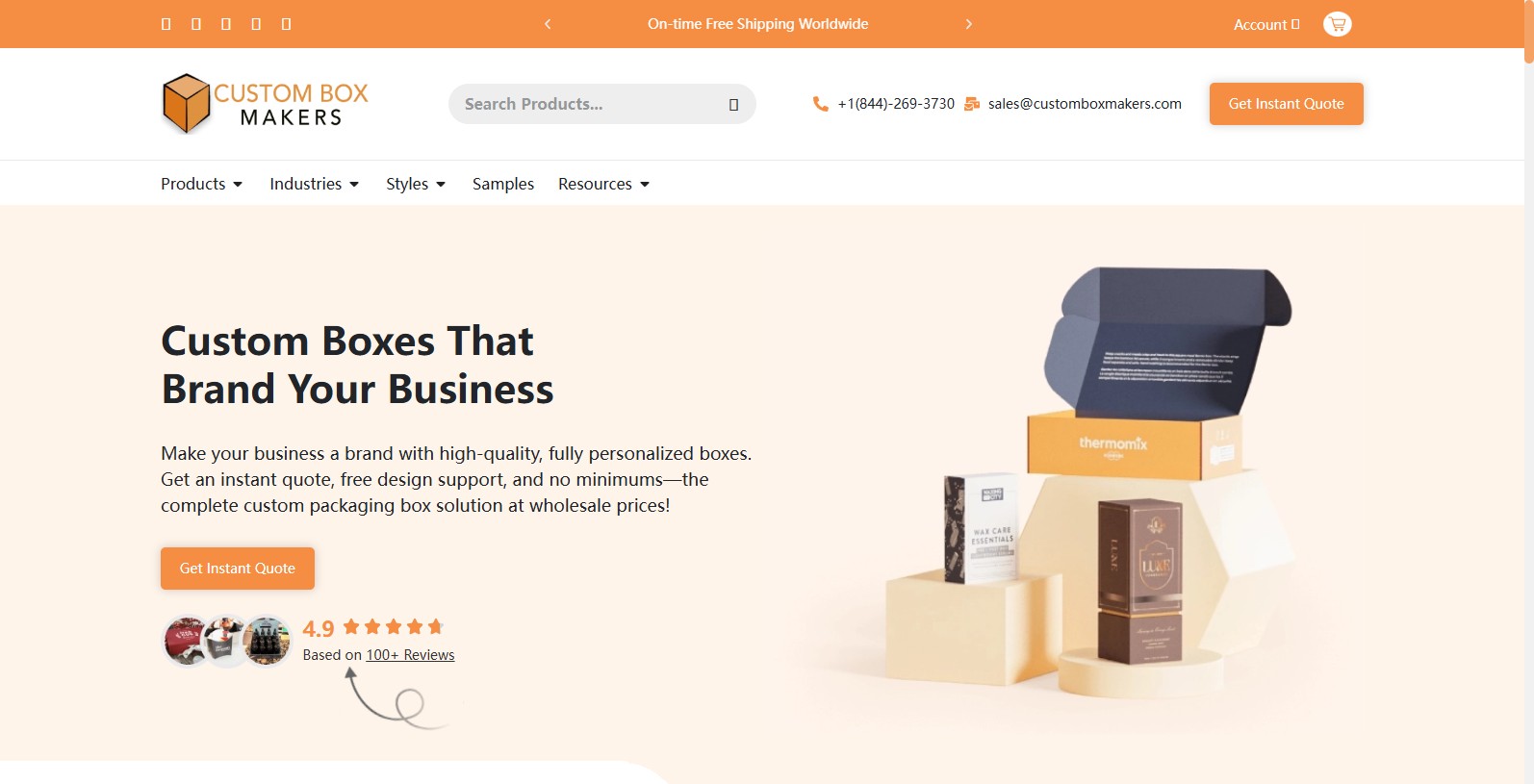 CustomBoxMakers is based in Carrollton, TX, and is known for their high-quality custom packaging within the industry. Established in 2019
