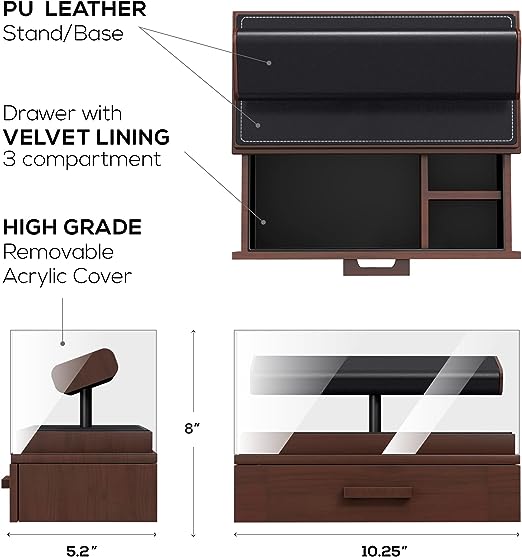 Watch Box Display OEM ji bo mêr