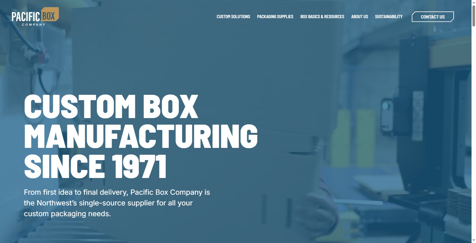 Based in El Monte, California, Pacific Box Company has been providing custom packaging for over 20 years in the U.S. market.