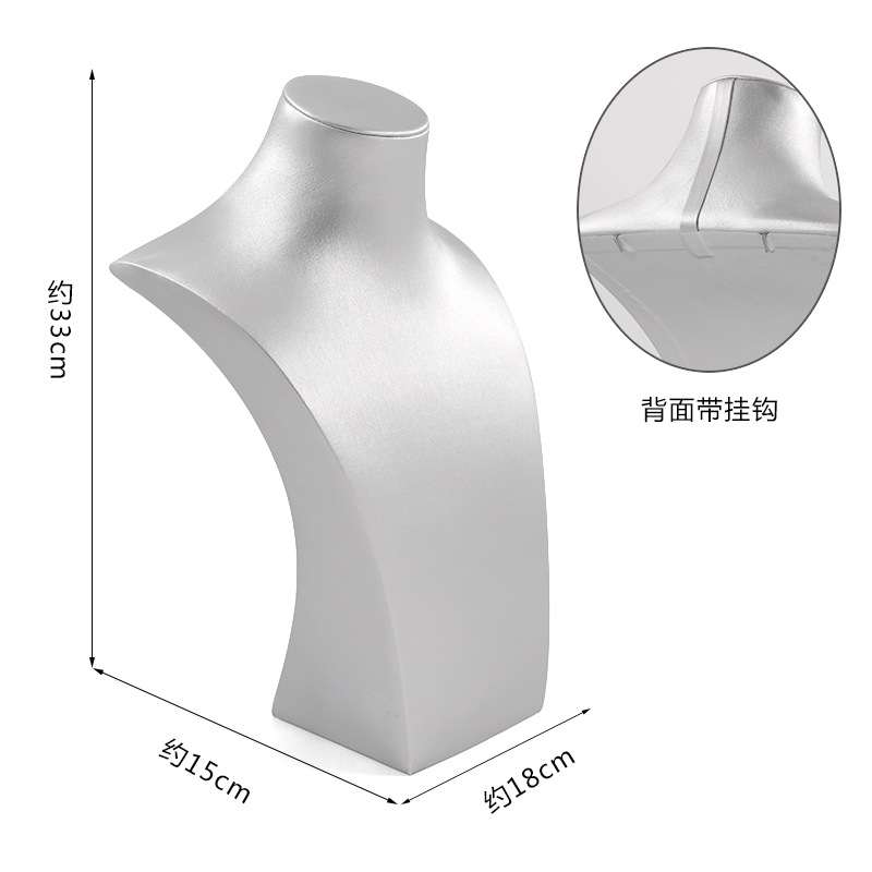 Bust Necklace Jewelry Display Stand Factories ១០