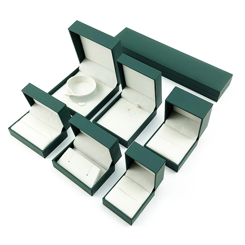 wholesale Green leatherette paper box from China