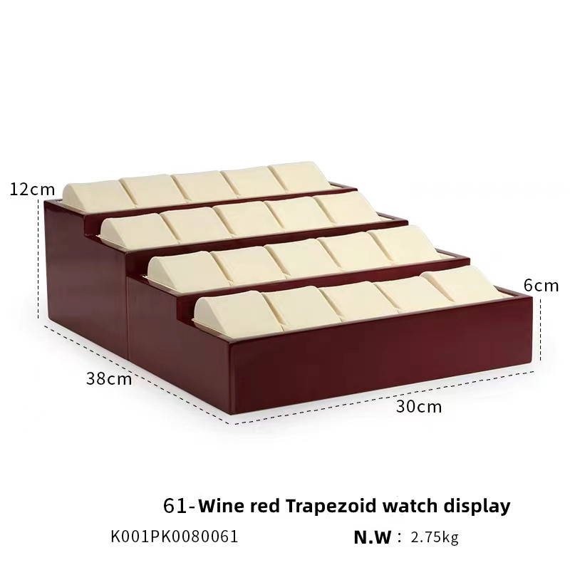 तातो बिक्री पियानो लाख घडी Trapezoidal प्रदर्शन स्ट्यान्ड