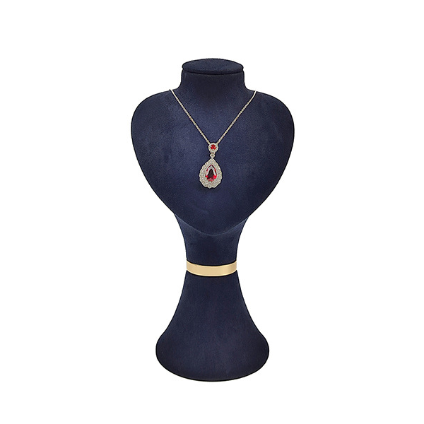 Resin necklace bust jewelry display factories 9