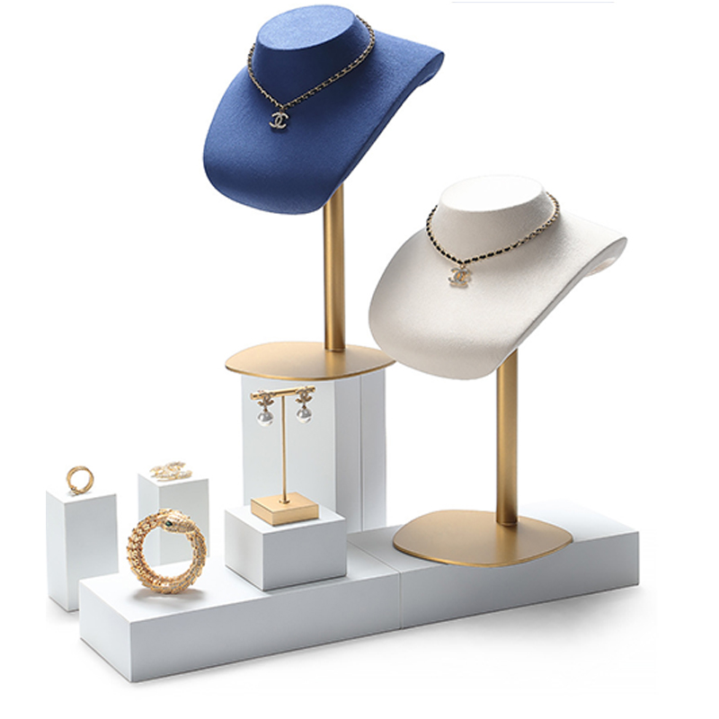 Jewelry Necklace Display Factories Custom Craftsmanship Wholesale Solutions for Retail Elegance (6)