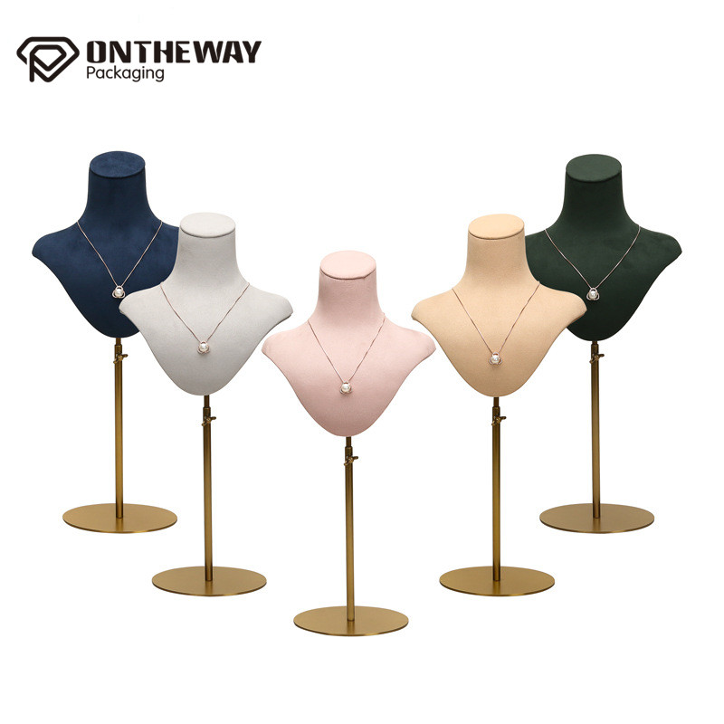 Necklace bust jewelry display factories1