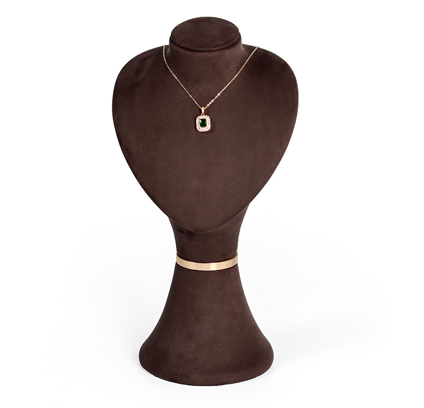 Resin necklace bust jewelry display factories 8