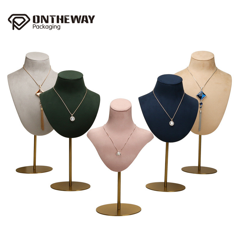 necklace bust jewelry display factories2