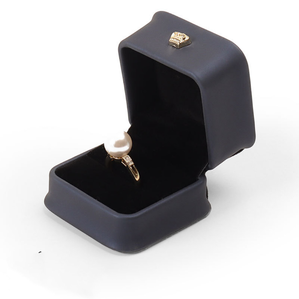 Étui à Bijoux MIKIMOTO élégant - Pochette Noire Fleurie 3D - Neuf Inutilisé - Parfait Cadeau