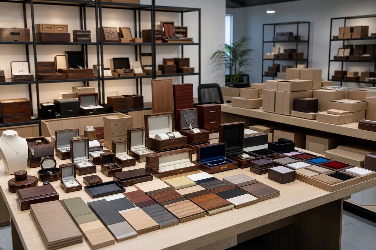wooden-jewelry-box-factory-sample-room