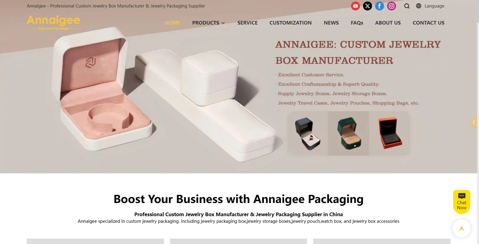 Annaigee Jewelry Box, as a leading jewelry box maker with the spirit of craftsman and creative design concept.