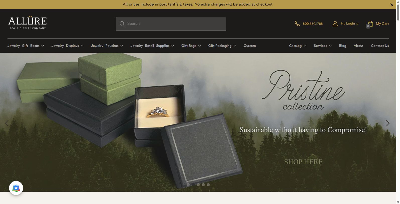 Allurepack, as top jewelry box manufacturer, commits to supply top quality packaging products and service to the jewelry wholesalers and manufacturers.