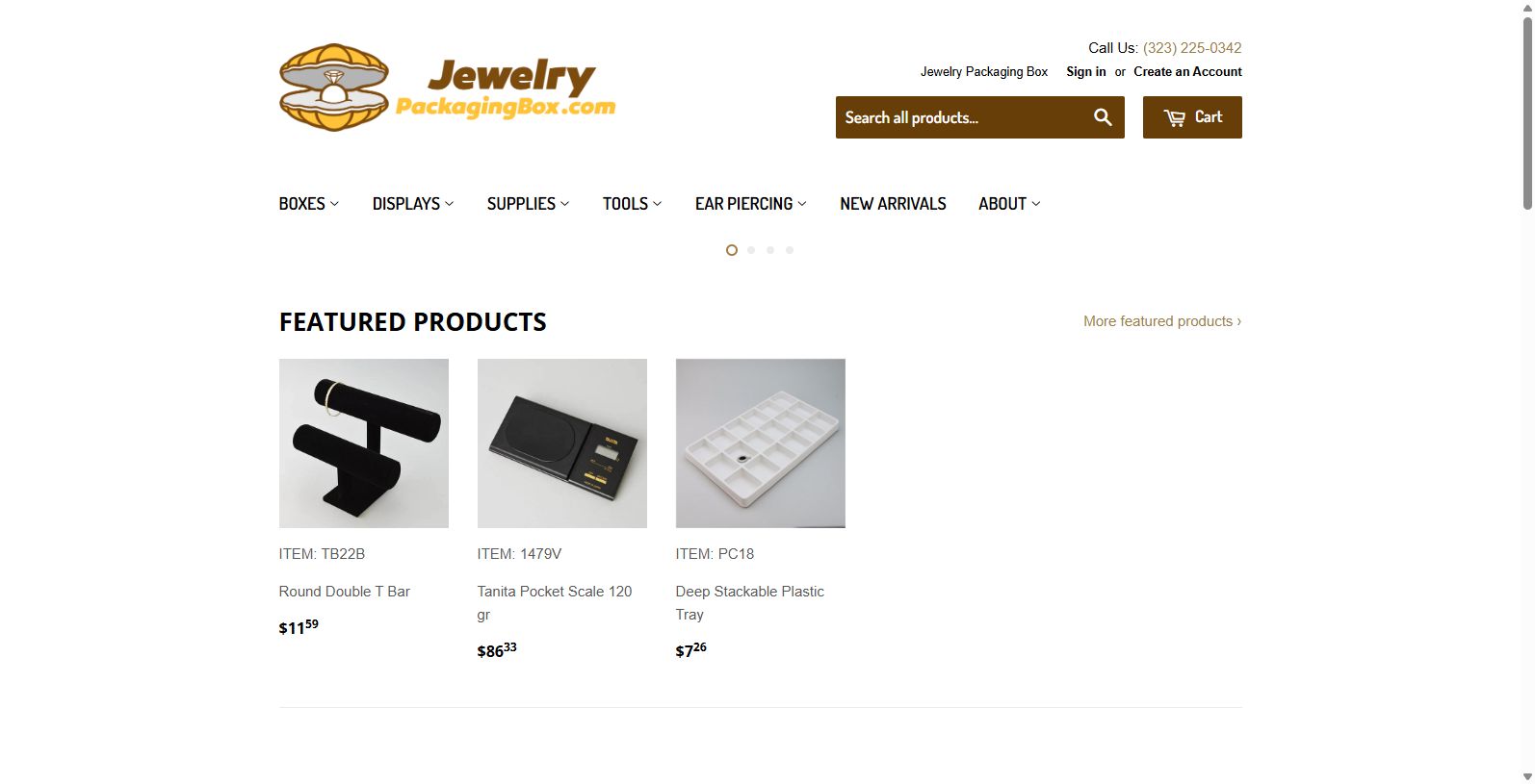 Located in Los Angeles at 2428 Dallas Street, Jewelry Packaging Box has been an industry leading jeweler box manufacturer since 1978.