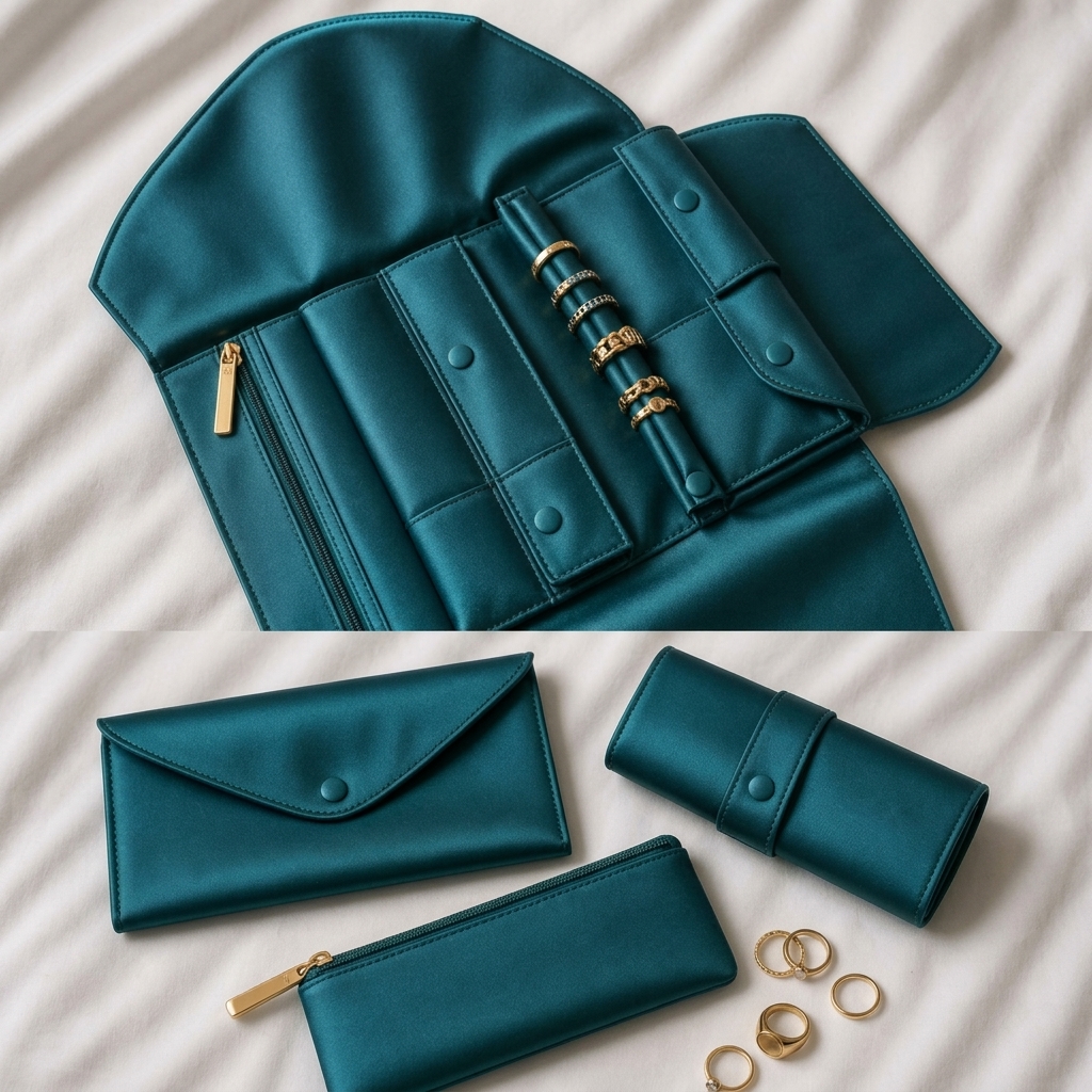 Foldable Jewelry Rolls
