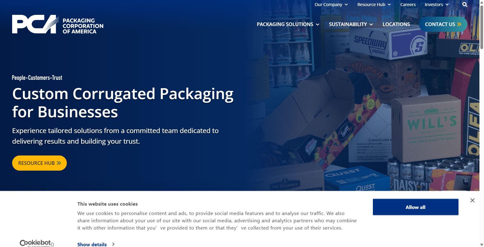 Packaging Corporation of America: One of the renowned boxes company has transformed the customer’s approach towards making their purchase decision