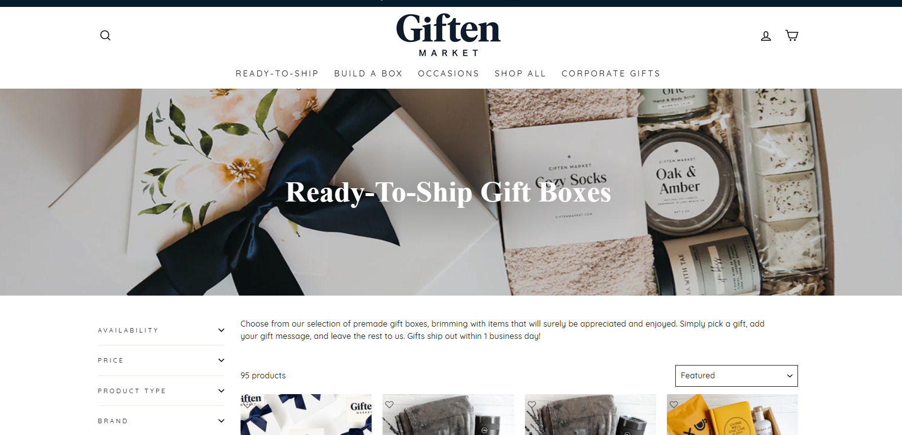 We want you to spend less time worrying about gifts and more time celebrating! The company was founded to provide an easy and chic gifting experience of curated, elevated, ready-to-ship gift box sets that cater to the individual as well as corporate gift market.