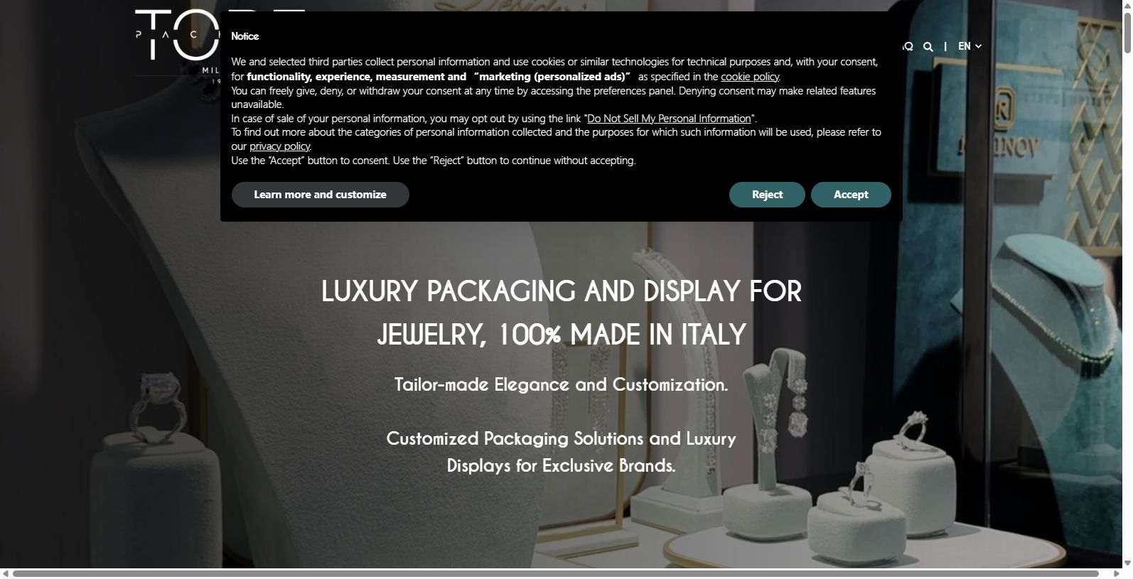 About To Be Packing Since 1999, To Be Packing has been a leader in providing jewelers with Intelligently Designed products and Custom solutions that add value and appeal to the retailer’s jewelry accessories offering.