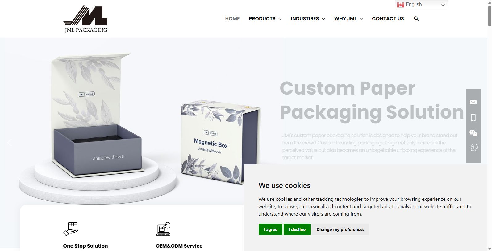 We are custom jewelry boxes manufacturer, we design and produce custom jewelry packaging to meet our customers’ product specific requirements.