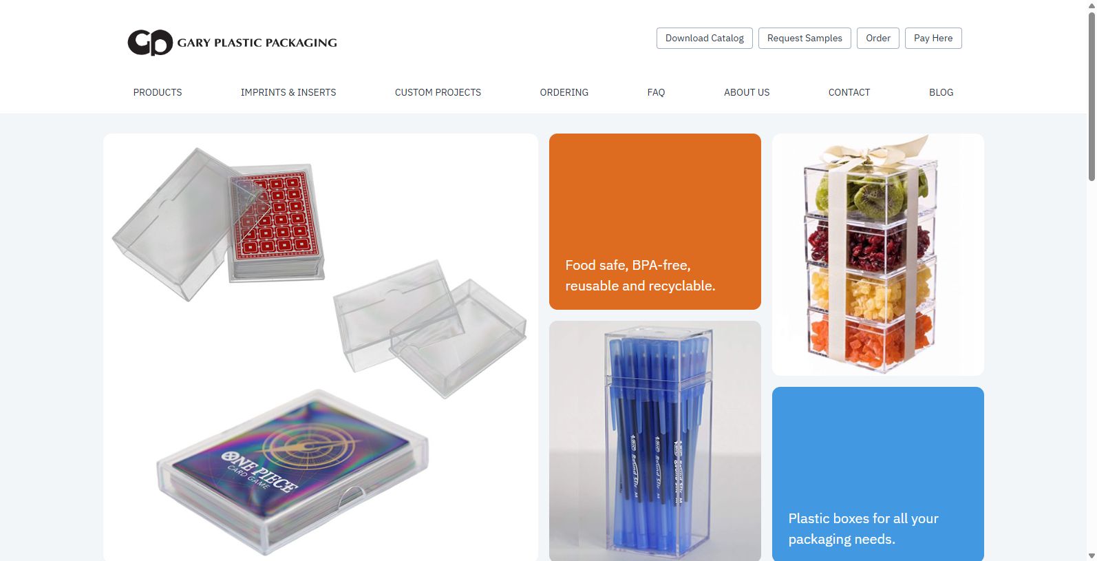 Gary Plastic Packaging at 14799 Shady Hills Rd, Spring Hill, FL, 34610 is an innovative plastic box manufacturer and for plastic packaging.