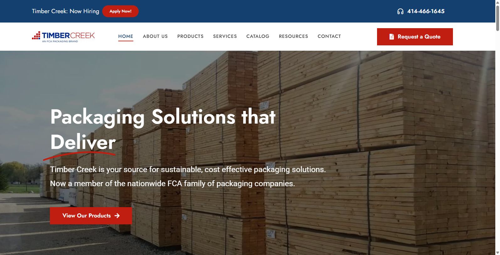 Timber Creek, LLC 3485 N. 127th Street, Brookfield, WI 53005 As one of the top wooden box manufacturers, we strive to provide the best and sustainable packaging material for businesses.