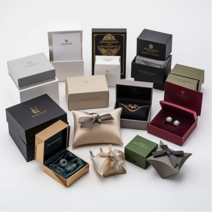 Stevige, afneembare dozen voor cadeauwinkels