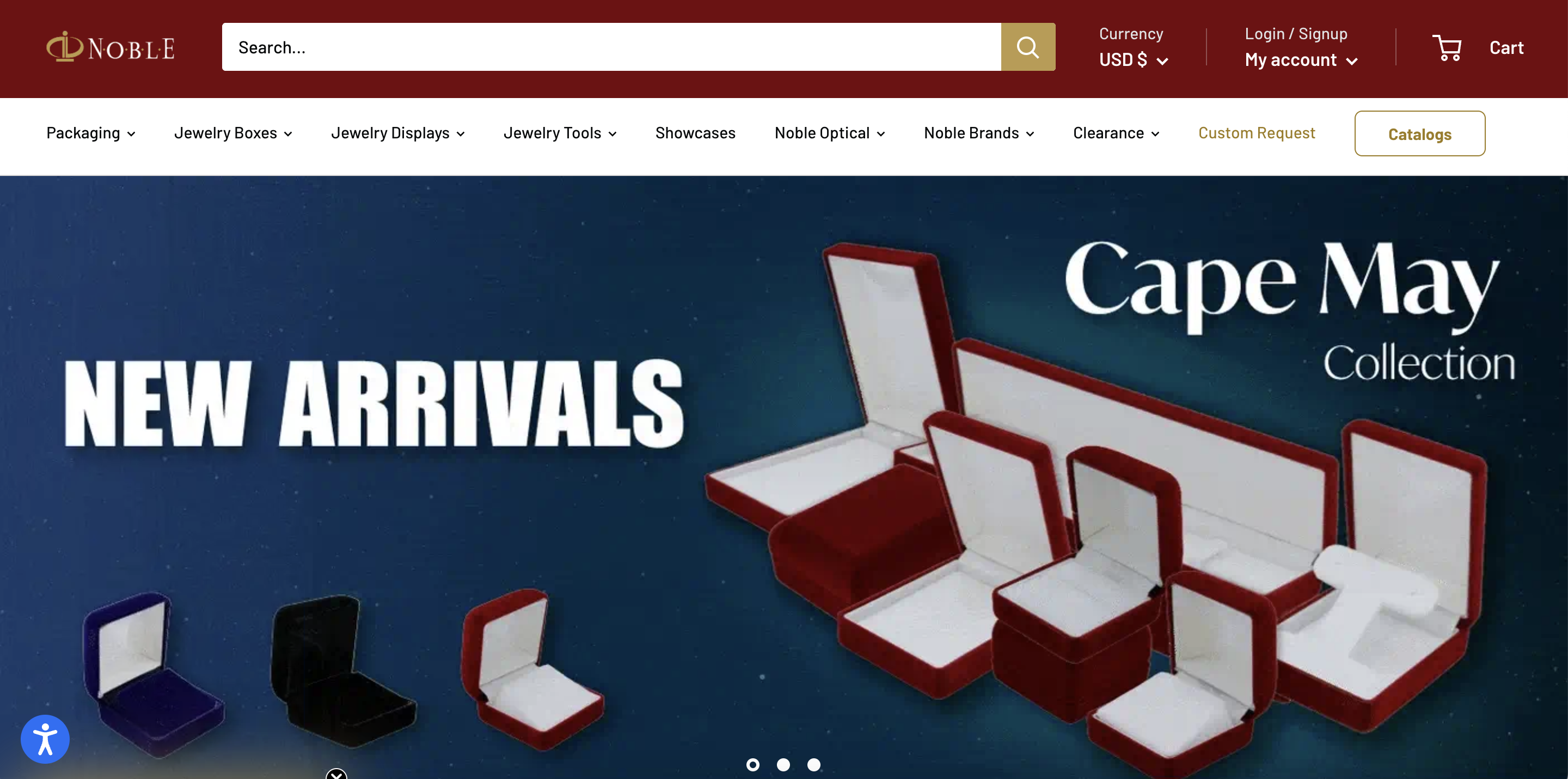 2. Noble Pack – Premium Luxury Paper Jewelry Boxes & Custom Packaging