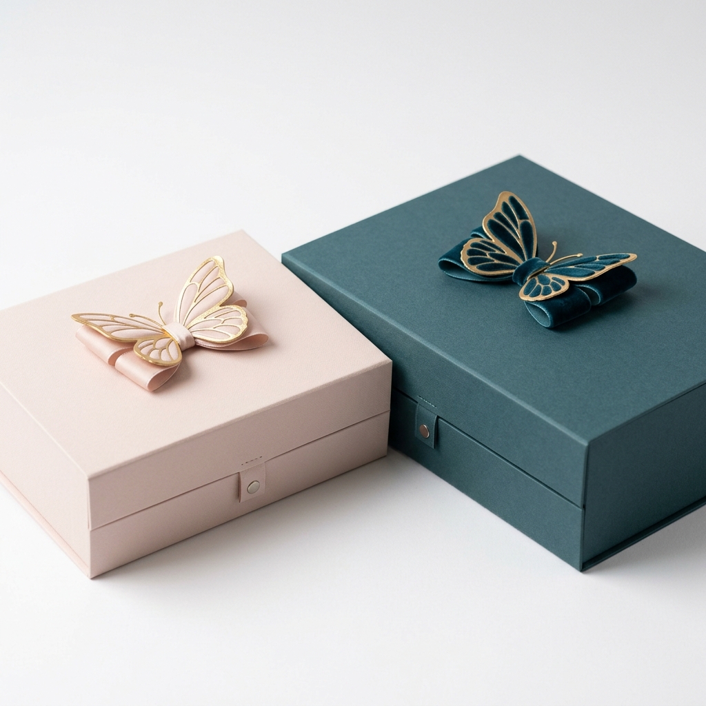 Popular Jewelry Boxes-Magnetic Bow Boxes