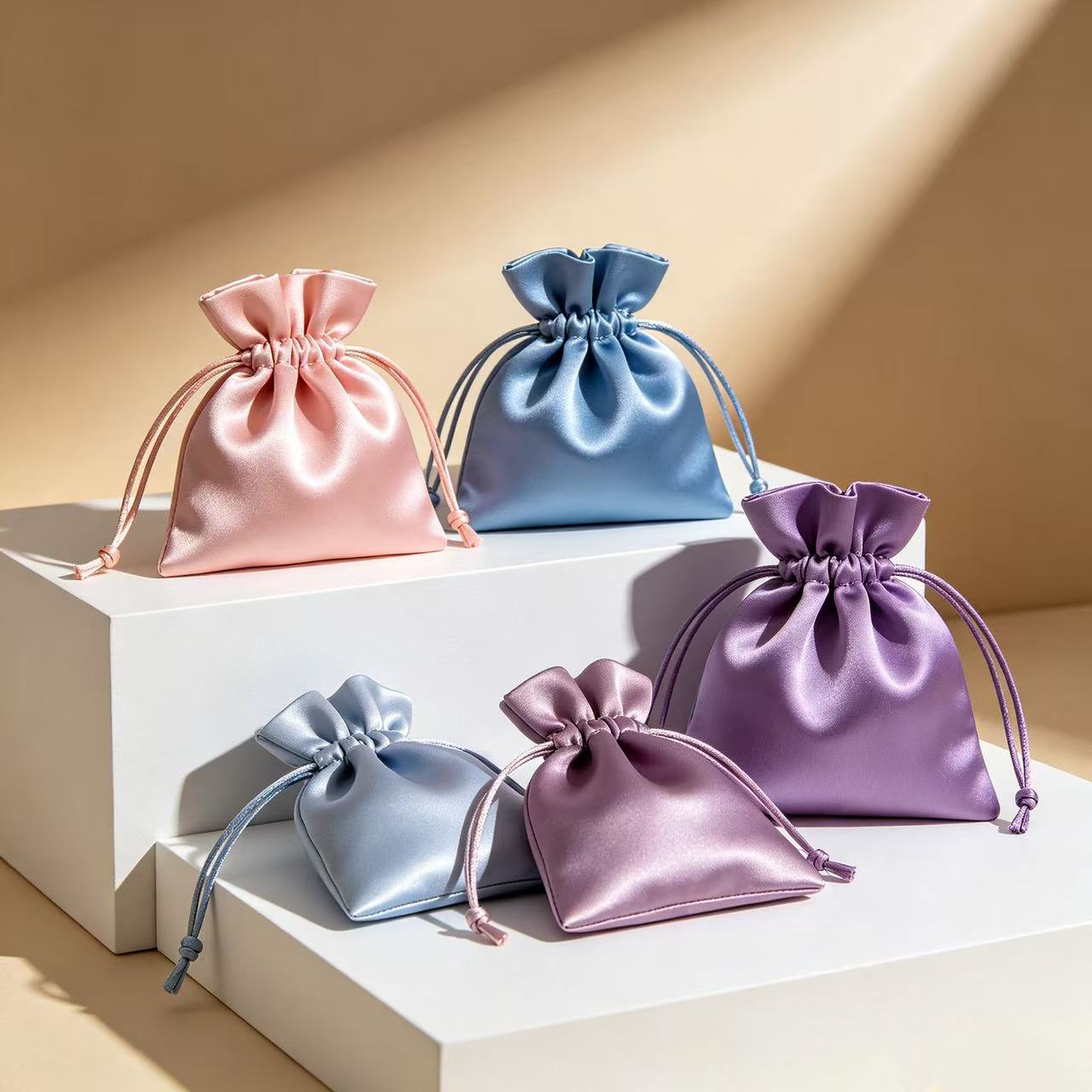 Elegant and gift-orientedJewelry Pouches-Satin Pouches
