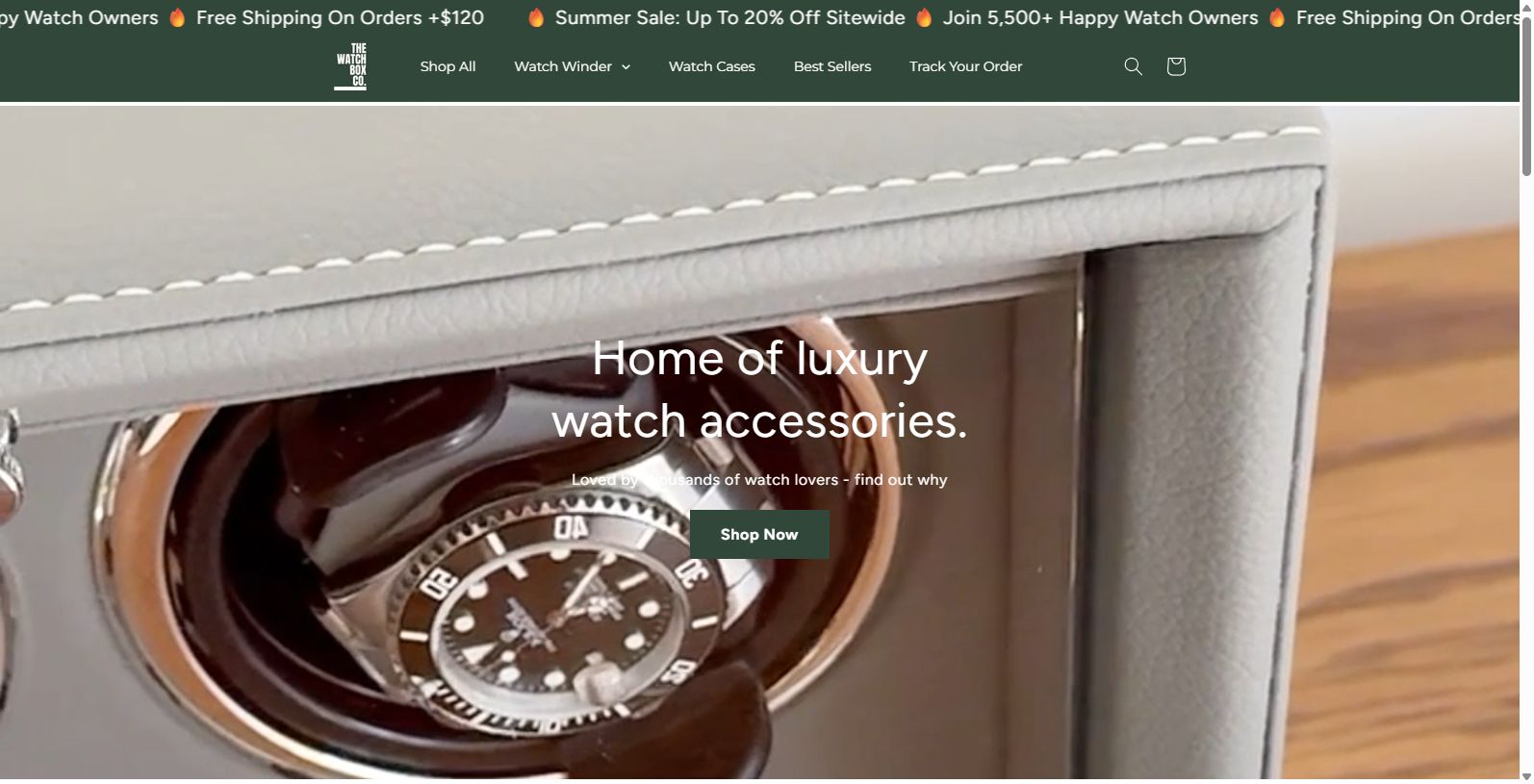 Established in 2023 in Sydney, Australia, The Watch Box Co. is your one-stop shop for luxury watch accessories.