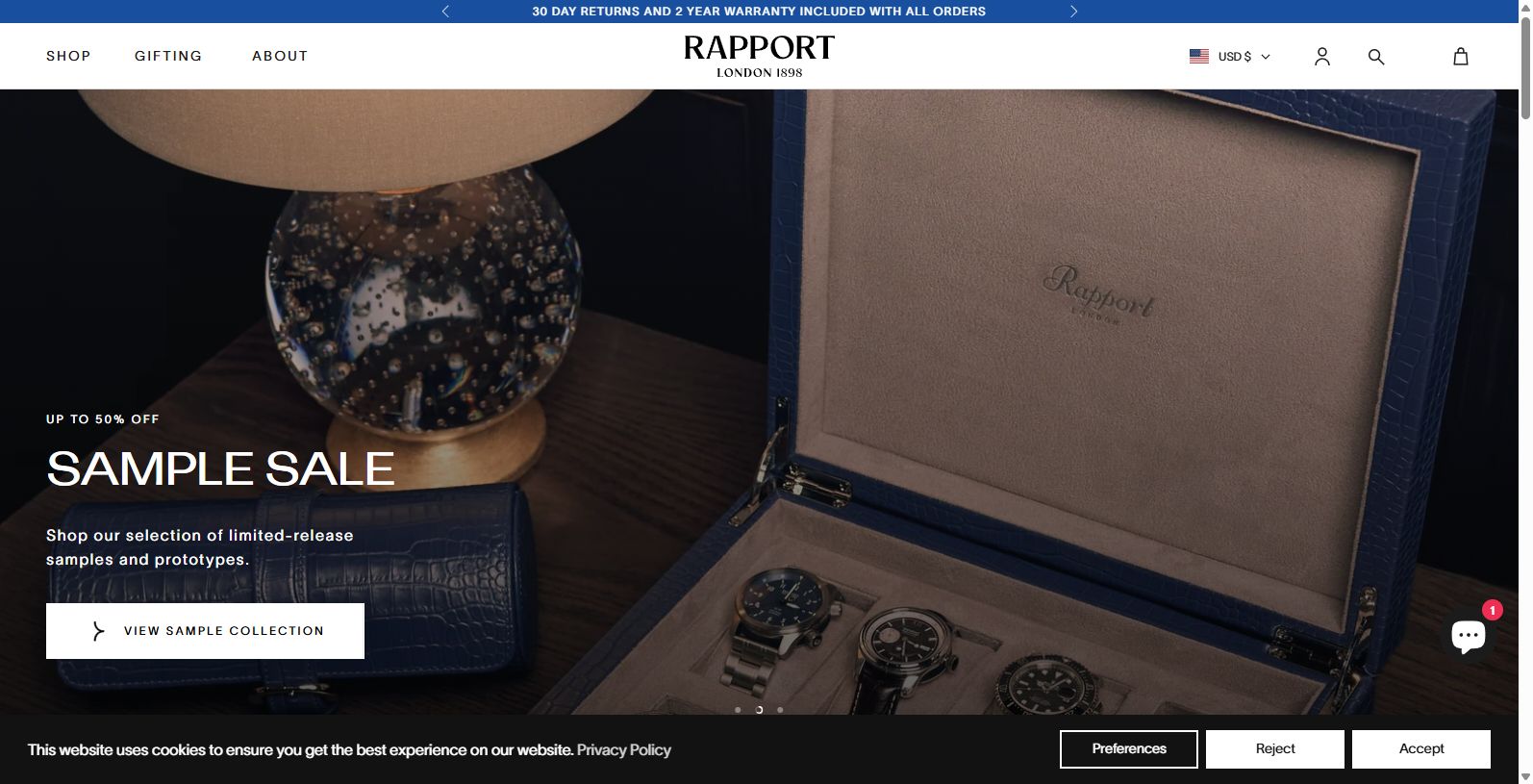 The Established in 1988, Rapport returned to their watch-making roots - the company was originally founded in 1898 in London– in 2015 with the launch of Castleford based Omega Engineering