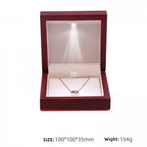 Hot sale wooden box with Led light 