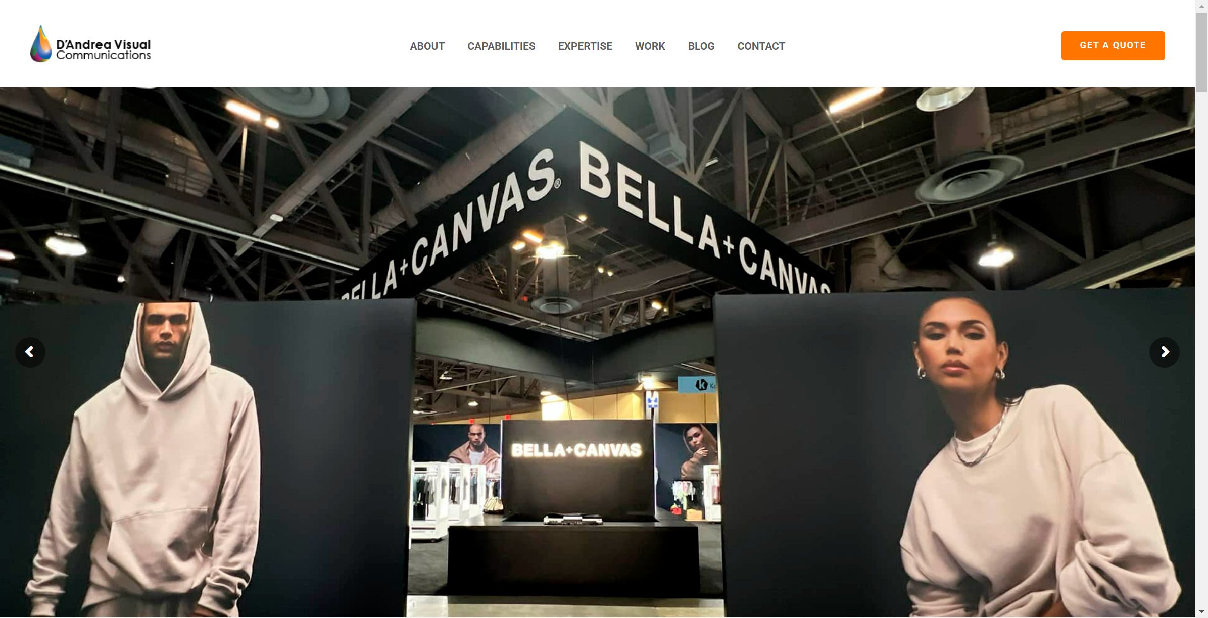 For more information, please visit About D'Andrea Visual CommunicationsD'Andrea Visual Communications