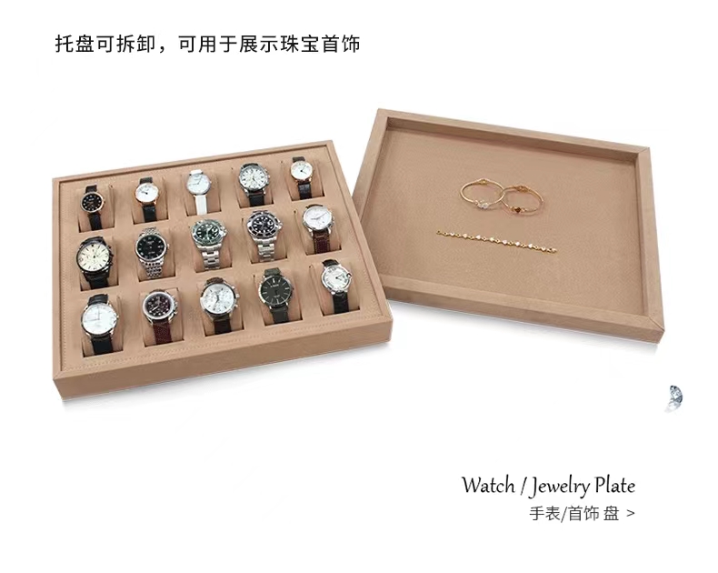 Durable watch display tray from supplier