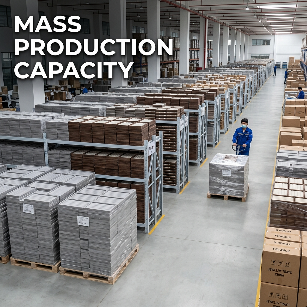 Reliable supply chain and the ability to handle large volumes of orders