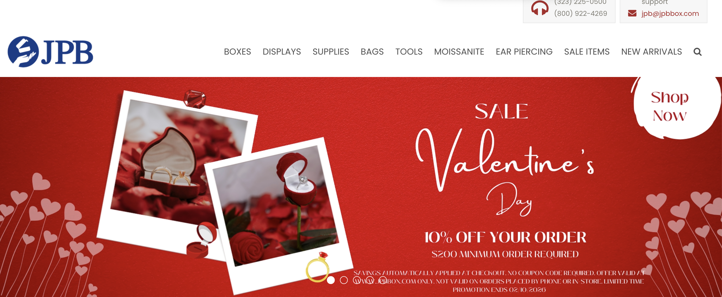 3. JPB Box – Wholesale Jewelry Boxes & Packaging Supplier