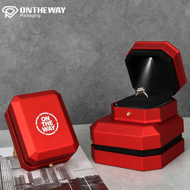 Popular Logo Techniques for LED Jewelry Boxes-Metal Logo Plates