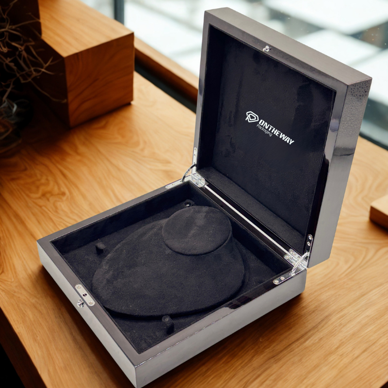 Elevate Your Brand with Logo Engraving on Custom Wood Jewelry Boxes