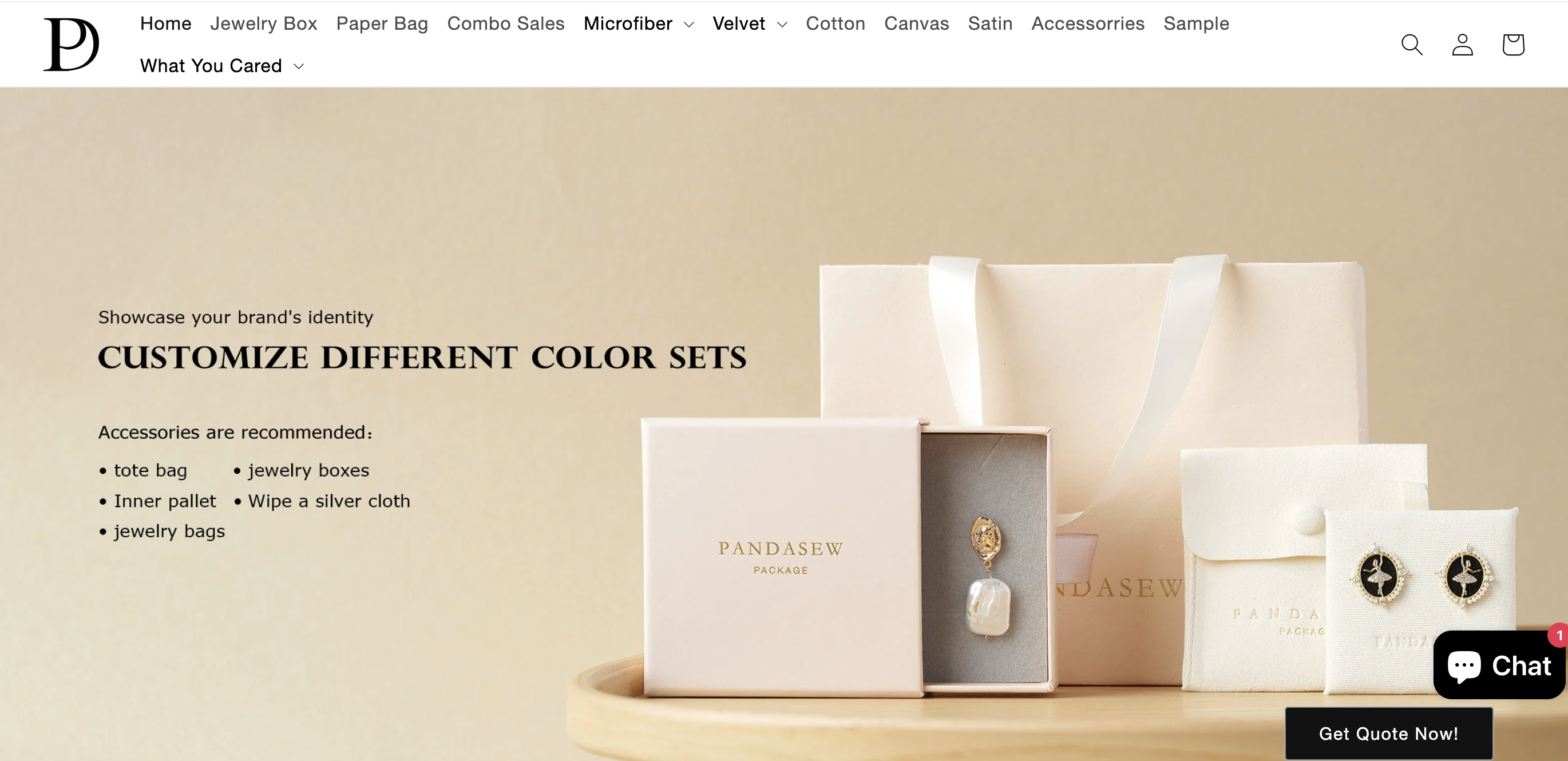 4. Panda Sew Package – Custom Paper Jewelry Boxes With Logo Printing