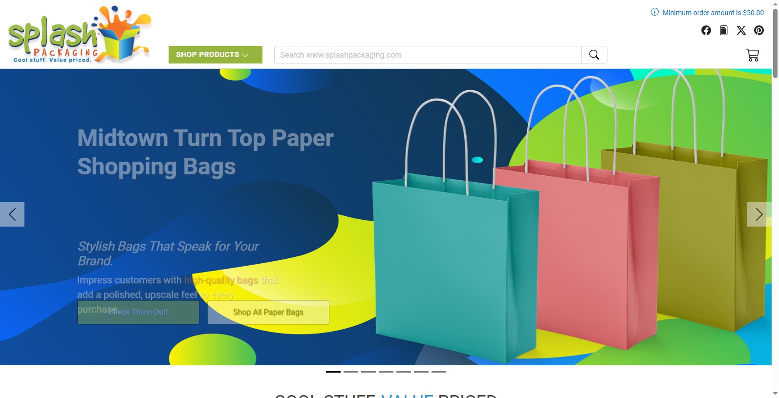 Splash Packaging is a wholesale gift box supplier, based in Scottsdale, Arizona. With sleek, modern packaging designs, Splash Packaging is excited to serve small and medium businesses across North America.