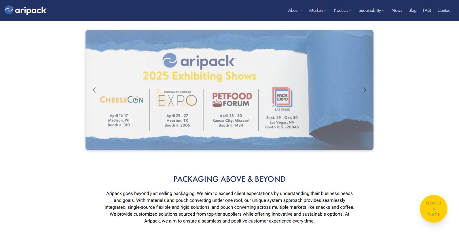 Aripack, a renowned packaging box manufacturer ,is situated at 9411 Ditmas Avenue, Brooklyn, NY 11236. Aripack stands strong in the market and is known for its pursuit of excellent quality service and new ideas.