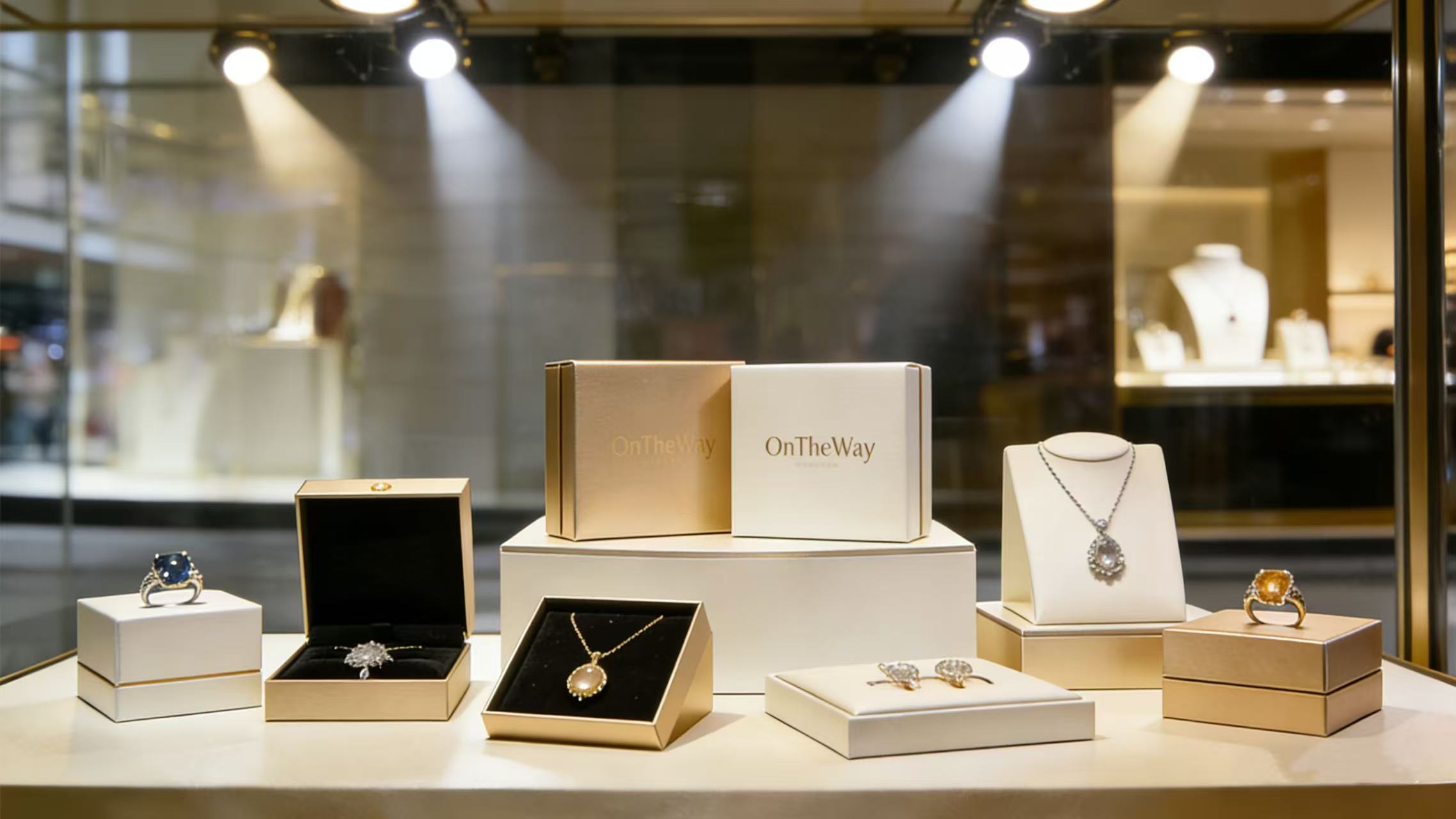 Retail display and window setups