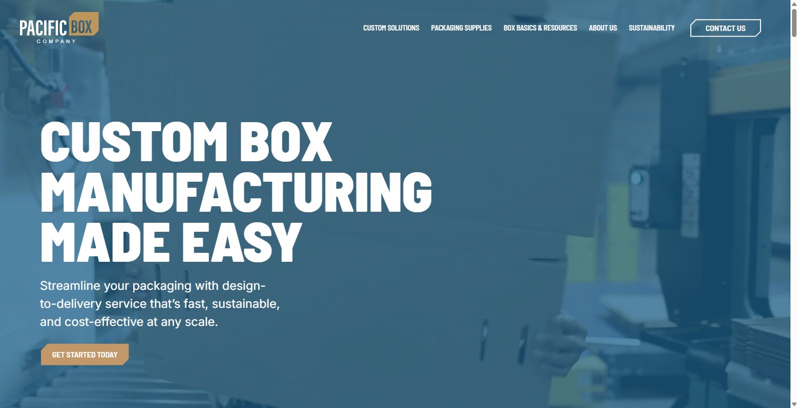 Pacific Box Company, 4101 South 56th Street Tacoma WA 98409-3555 Founded in 1971, has been a cornerstone of the packaging industry since its inception.